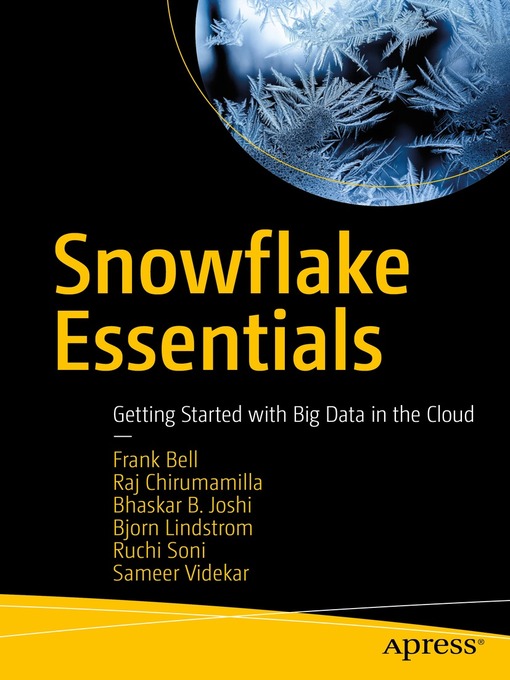 Title details for Snowflake Essentials by Frank Bell - Available